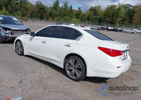 2017 Infiniti Q50 Premium из США, поврежденный, VIN JN1EV7AR4HM831716